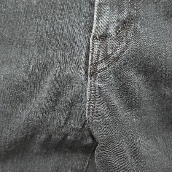 Mother Jeans High Waisted Looker Denim Skinny Jeans Black Size 29 - Picture 9 of 13